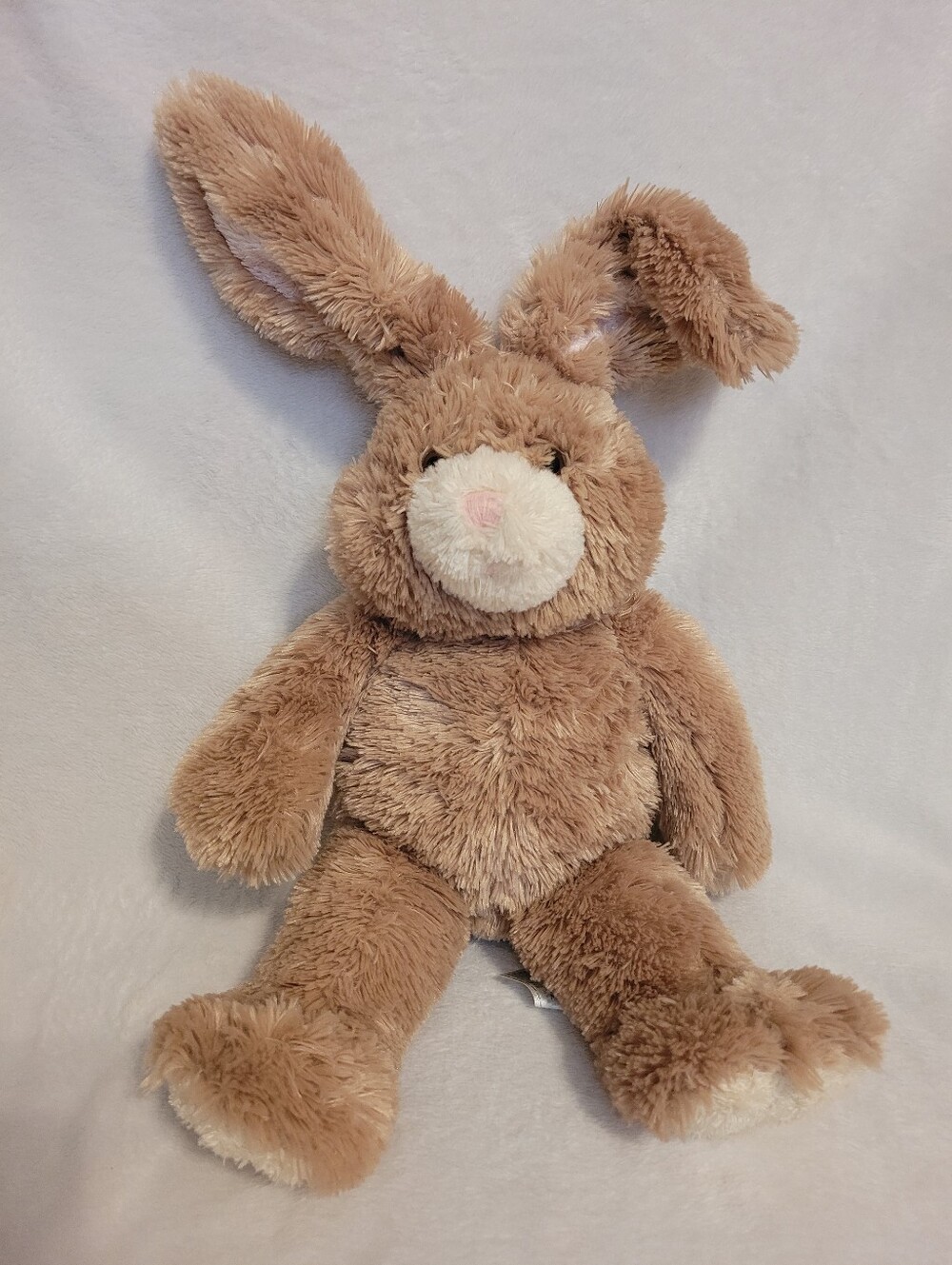 Light Brown/Tan Bunny Rabbit Build-a-Bear with Bendable Posable Wire Ears